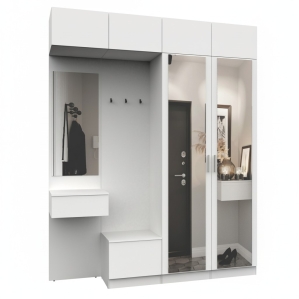 Набор мебели для прихожей "Марсель-209" МР 01-209 В2490 Ш2000 Г420 (ЛД.. Набор мебели для прихожей "Марсель-209" МР 01-209 В2490 Ш2000 Г420 (ЛД..